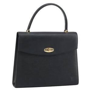 LOUIS VUITTON Epi Malesherbes Hand Bag Black M52372 LV Auth mr1661
